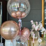 Wedding Pairs (With Small Balloons)  - 婚禮氣球束：圖片 3