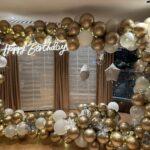 White Christmas Balloon Frame Decoration – 場地佈置：圖片 2