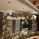 White Christmas Balloon Frame Decoration – 場地佈置：圖片 6